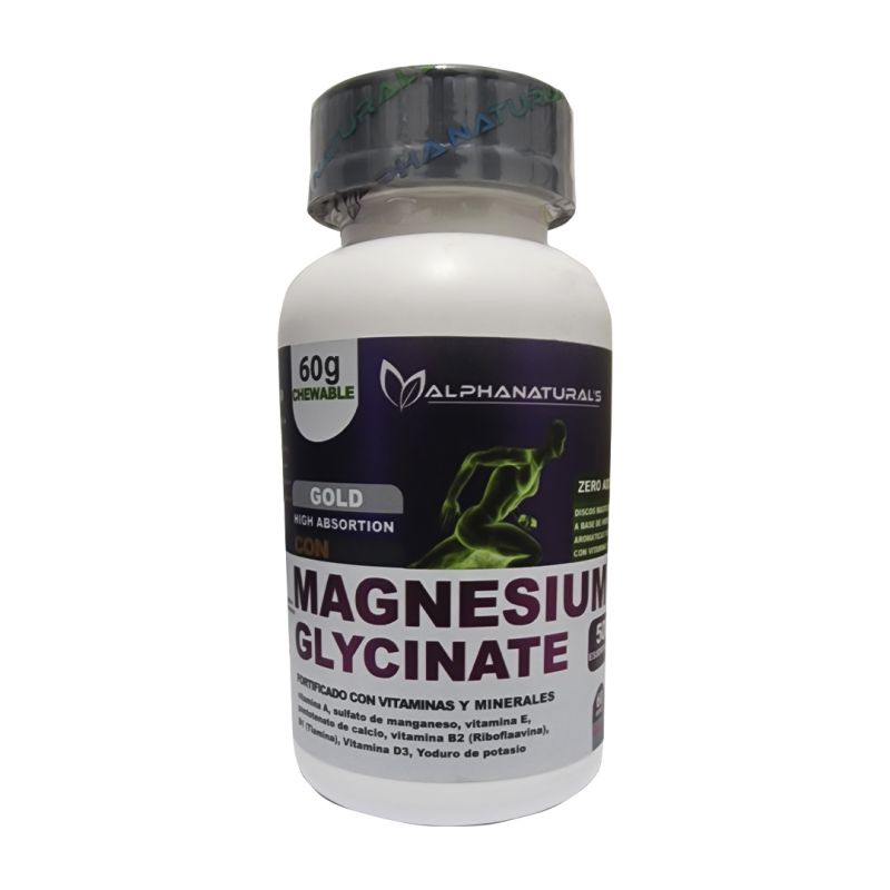 Comprar Glicinato De Magnesio Masticable X 60 en Electroshopy